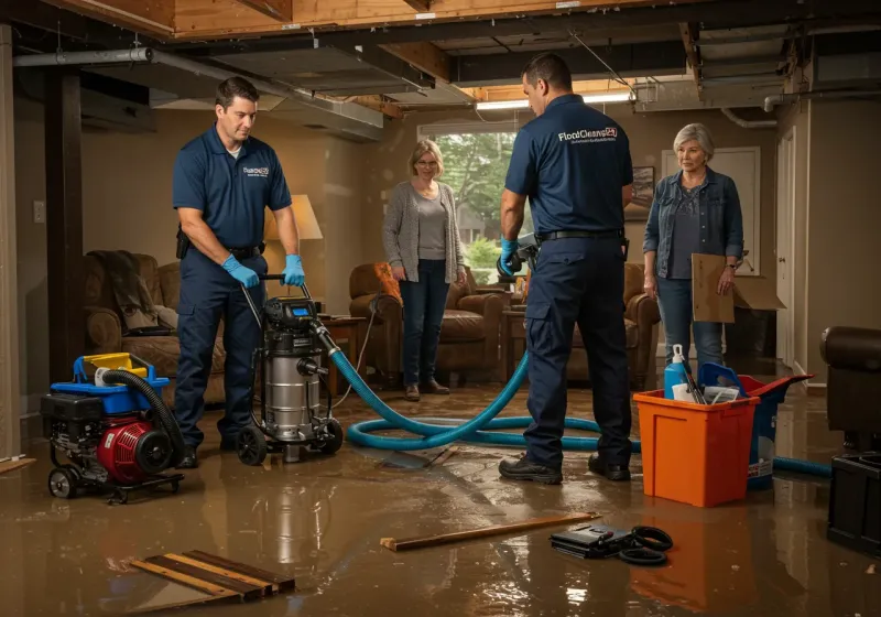 Basement Water Extraction and Removal Techniques process in Bright, IN